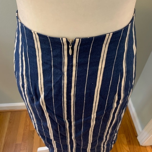 Jones New York Vintage linen pencil skirt, size 12 - Picture 4 of 5